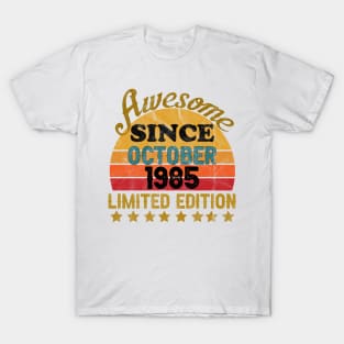 Awesome Since October 1985 36 Year Old 36th Birthday gift T-Shirt T-Shirt